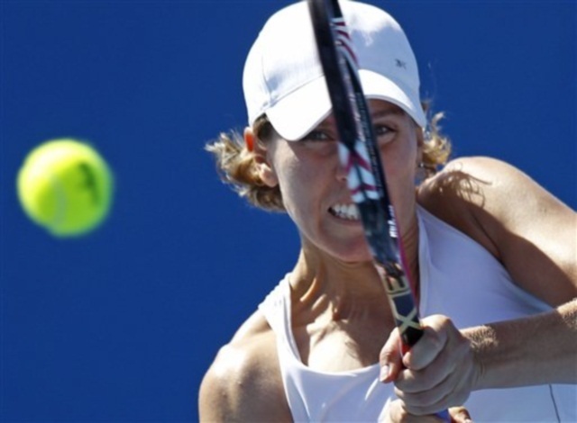 Arn Gréta, magyar teniszezőnő az Australian Openen