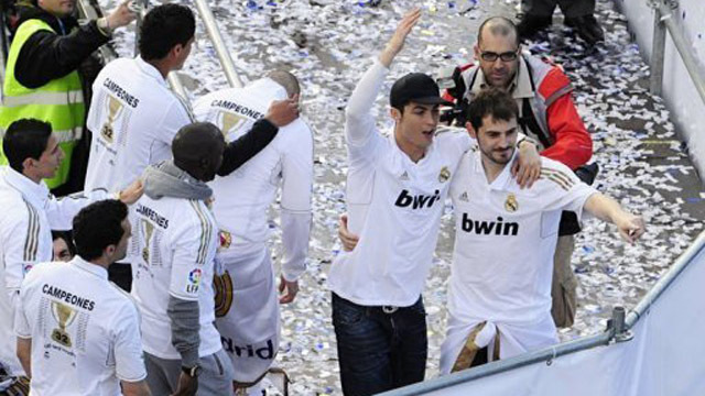 Real Madrid ünneplés
