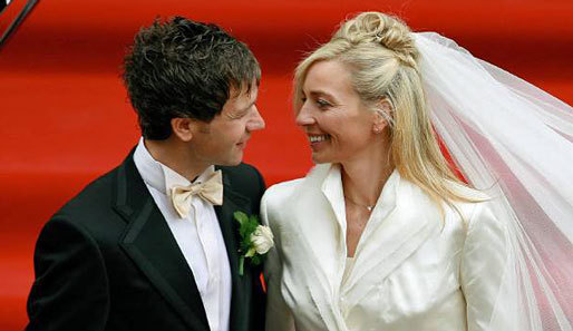 Az esküvő napján még minden olyan szépnek tűnt, hat év alatt sok minden megváltozott - Fotó: spox.com