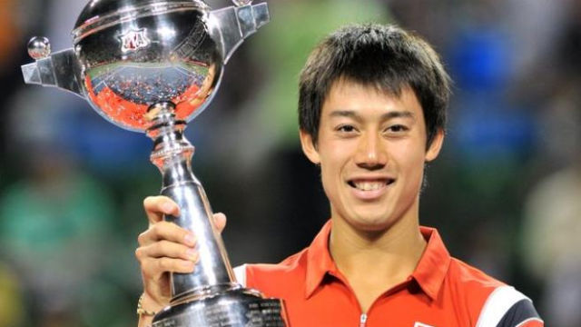 Kei Nisikori lett a tokiói ATP-verseny első japán győztese