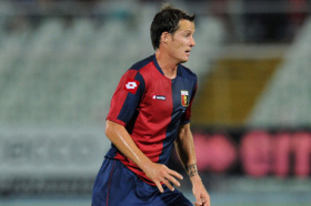 Tőzsér Dániel a Lazio-Genoa mérkőzésen a Serie A-ban 2012-ben.