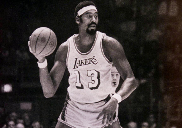Wilt Chamberlain a Los Angeles Lakers játékosaként 1971-ben.