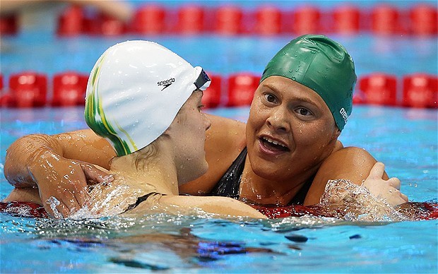 Élete utolsó paralimpiai versenyén vereséget szenvedett a dél-afrikai Natalie du Toit - Fotó: telegraph.co.uk
