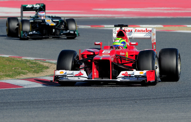 A Ferrari pilótája elégedetten nyilatkozott az F2012-es modellről a négynapos barcelonai tesztsorozat után.