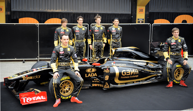 A Renault 2011-es csapata