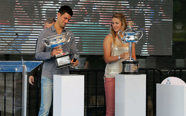 Djokovics újra szeretné hazavinni az Australian Open győztesének járó trófeát - Fotó: australianopen.com