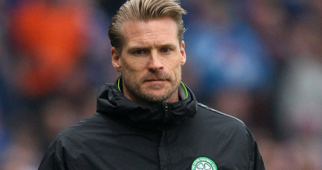 Johan Mjallby már nem védőként, hanem másodedzőként segíti a Celticet - Fotó: SkySports