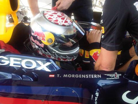 Thomas Morgenstern életre szóló élményekkel gyarapodott a Red Bull Ringen - Fotó: Red Bull Racing