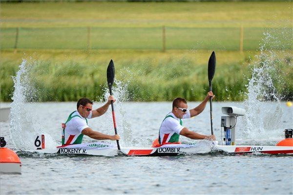 Dombi Rudolf és Kökény Roland parádés versenyzéssel lett olimpiai bajnok - Fotó: MTI