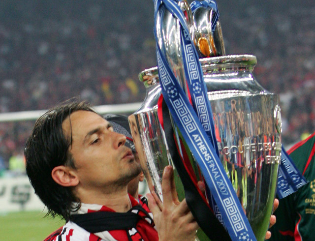 Inzaghi kétszeres BL-győztes a Milannal, de Raúl gólcsúcsút már esélye sincs utolérni
