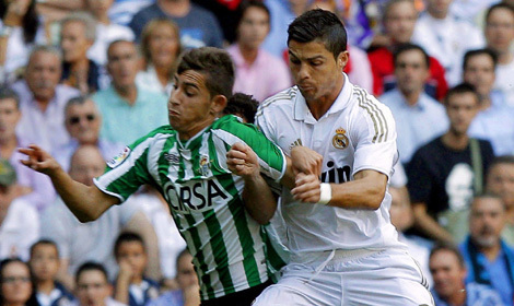 Vadillo és Ronaldo egymás ellen