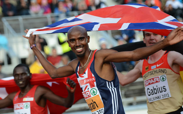 A brit Mohamed Farah a kontinensviadal első aranyérmét szerezte meg.