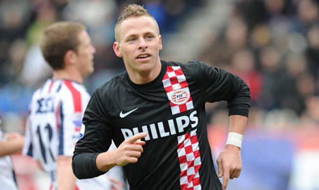 Dzsudzsák Balázs  a PSV-ben - Fotó: soccernews.nl