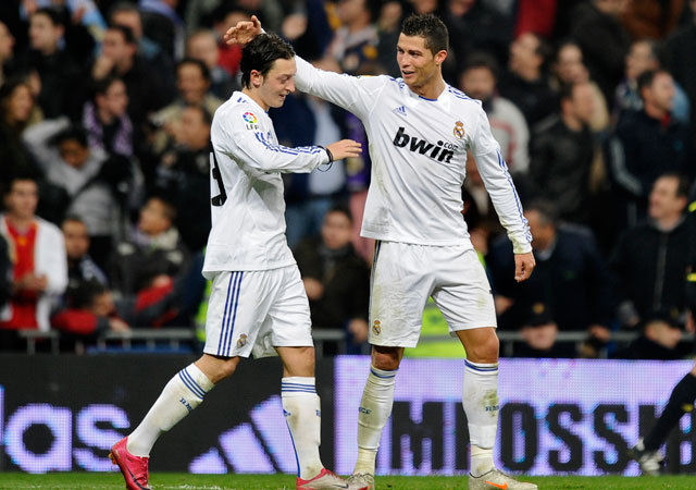 Özil és Ronaldo jól megérti egymást a pályán