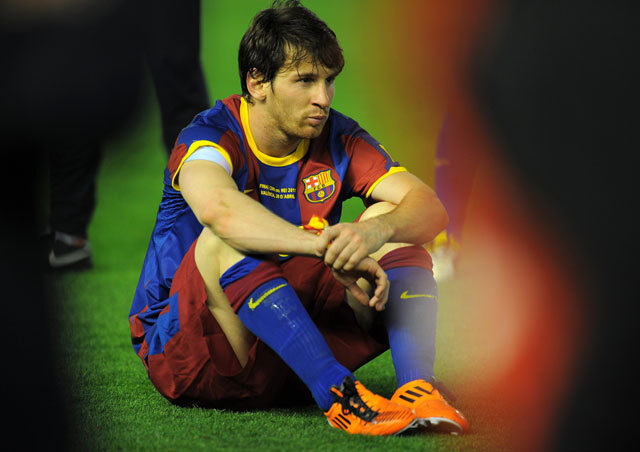 Lionel Messi a Spanyol Király Kupa döntőjén
