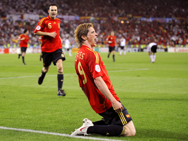 A "gólképtelen" Torres - Fotó: AFP