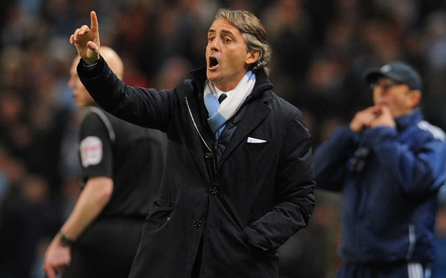  Roberto Mancini, a Manchester City olasz menedzsere