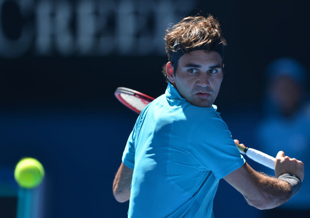 Federer könnyedén jutott tovább - Fotó: AFP