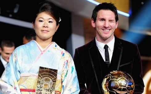 A női Messit a japánok turista osztályon hozták át Európába - Fotó: fifa.com