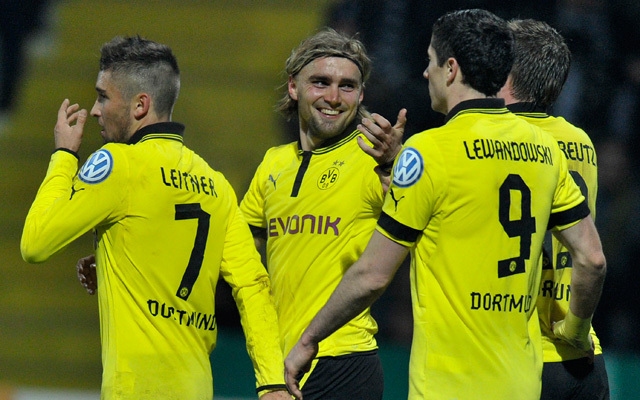 A Német Kupában sem lehetett megállítani a Dortmundot - Fotó: AFP