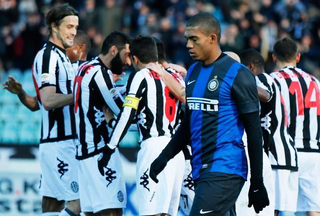 Az Inter óriási meglepetésre simán kikapott - Fotó: AFP