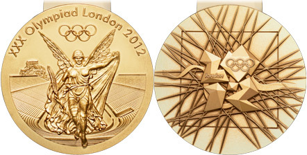 Így néznek ki a londoni olimpia érmei