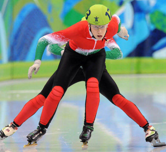 Heidum Bernadett a vancouveri olimpia váltóversenyében