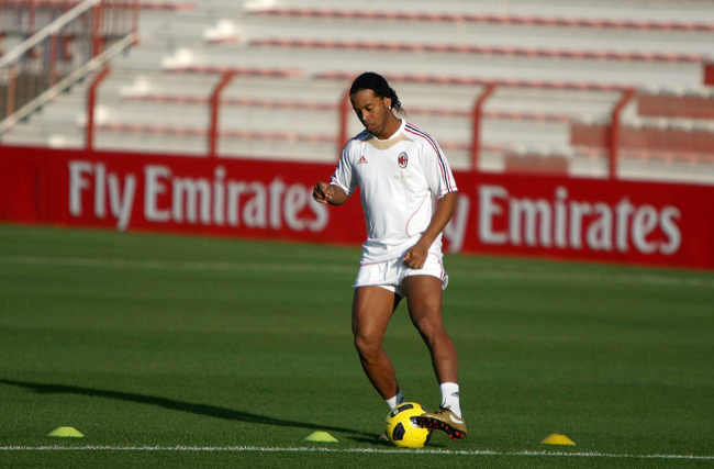 Ronaldinho magányosan edz_Foto:afp