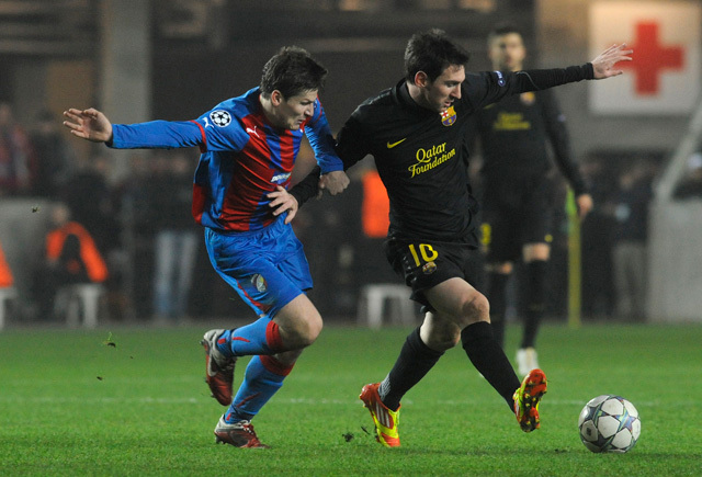 Messi hármat vágott a cseh csapatnak - Fotó: AFP