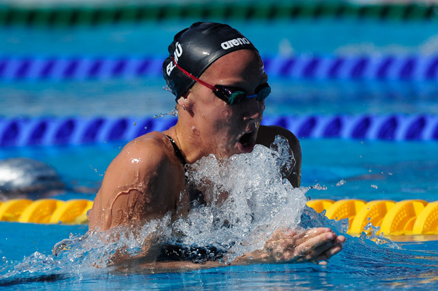 Verrasztó Evelyn bronzérmet nyert 200 m gyorson vasárnap a lengyelországi Szczecinben zajló rövidpályás úszó Európa-bajnokságon.