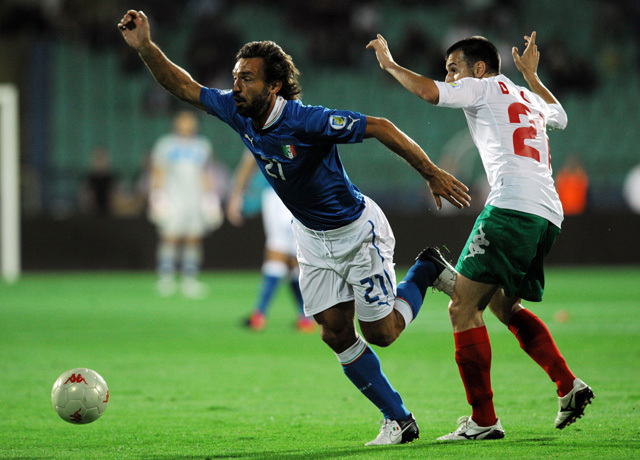 A nyáron Eb-döntős olaszok meglepetésre csak egy pontot szereztek Bulgáriában.