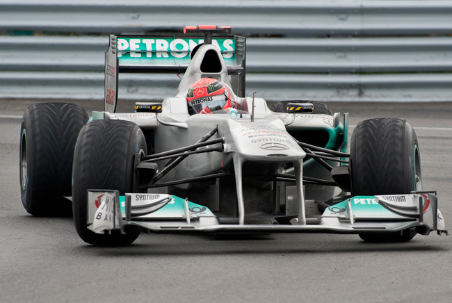 Schumacher a 2011-es Kanadai Nagydíjon negyedik lett a Mercedes-szel