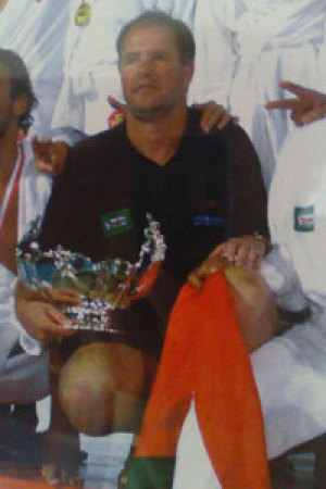 Kemény Dénes az 1999-es Eb-győzelem után