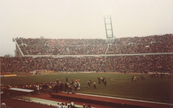 A magyar csapat összeállítás a magyar-brazil (3-0) mérkőzésen 1986-ban