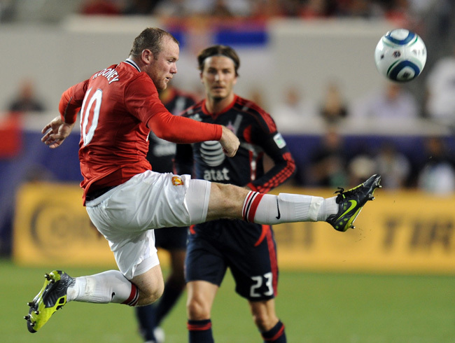 Rooney-ék könnyedén játszadoztak az MLS válogatottal - Fotó: AFP